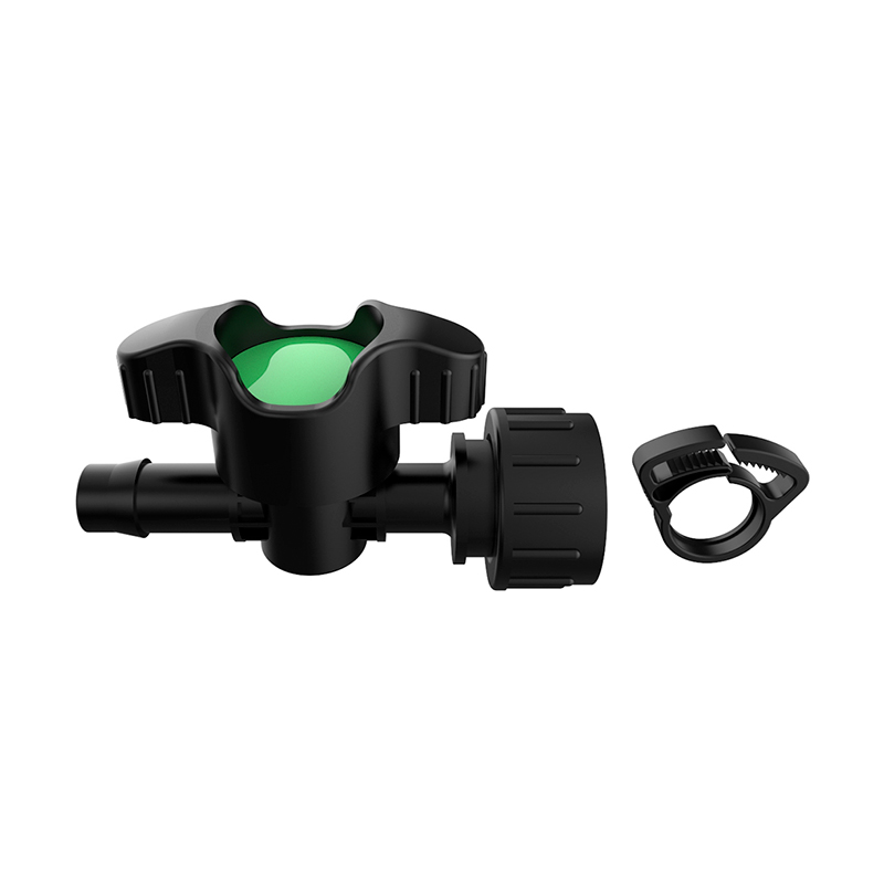 Valve en ligne femelle 3/4' avec collier à cliquet 5582