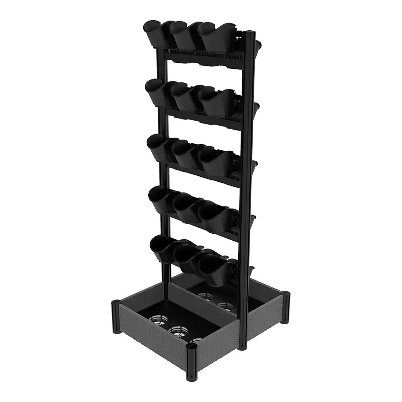 Cloison de mur végétal autoportante