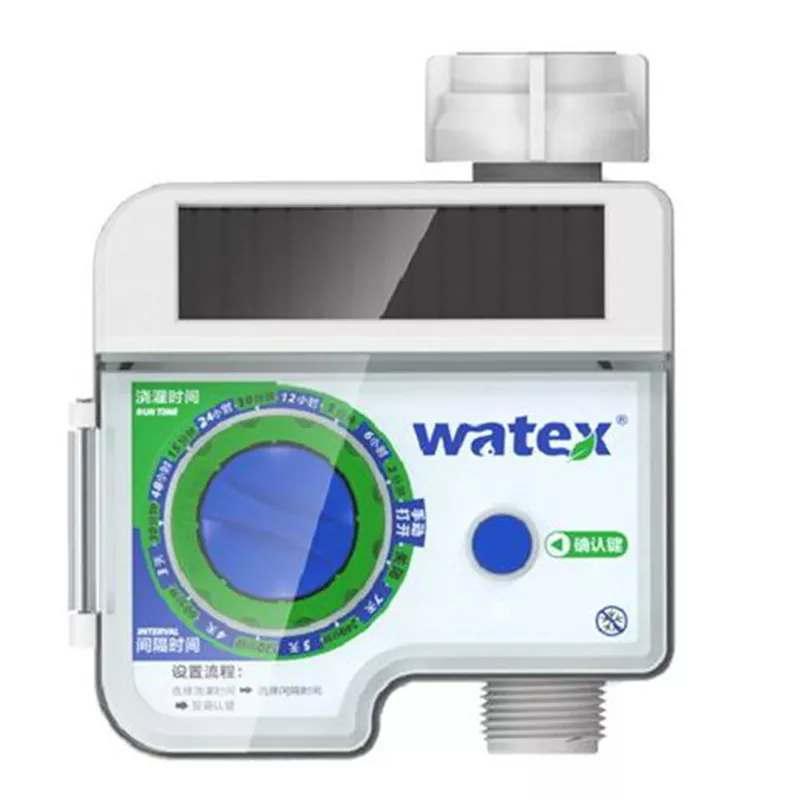 Minuterie de robinet à énergie solaire